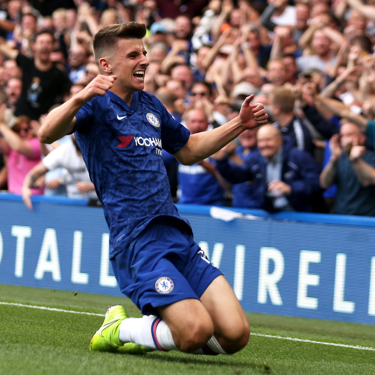 Mason Mount Already A Go To Man For Lampard In His New Look Chelsea Chelsea The Guardian