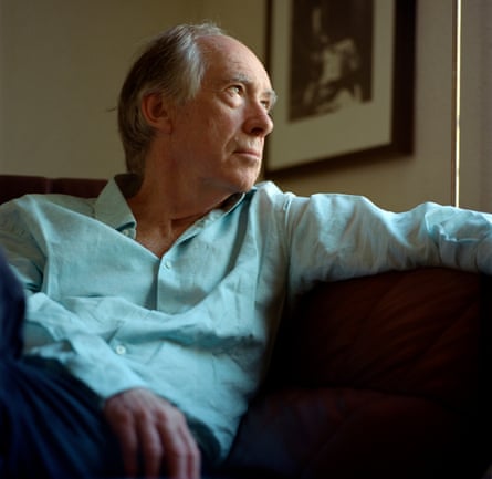 Portrait of Ian McEwan at his home in London, 2022
