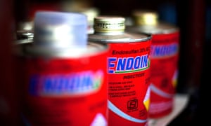 An endosulfan-based insecticide, on sale in Karnataka in 2010