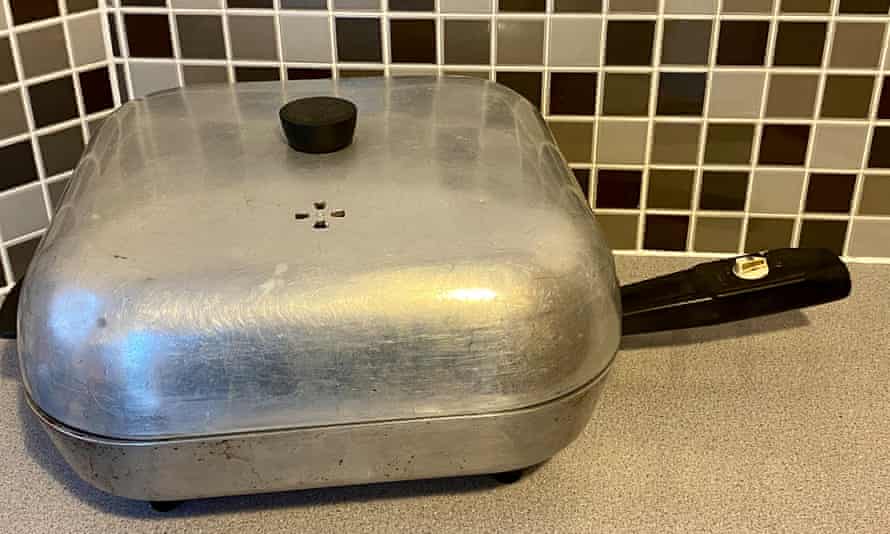 Stephen Forster’s Sunbeam electric frying pan.