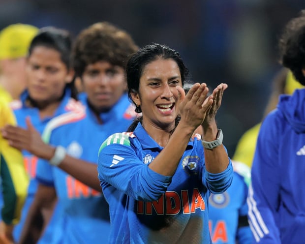 Jemimah Rodrigues celebrates after scoring the winning runs against Australia