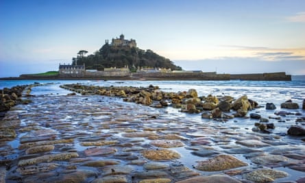 St Michael's Mount in Cornwall.