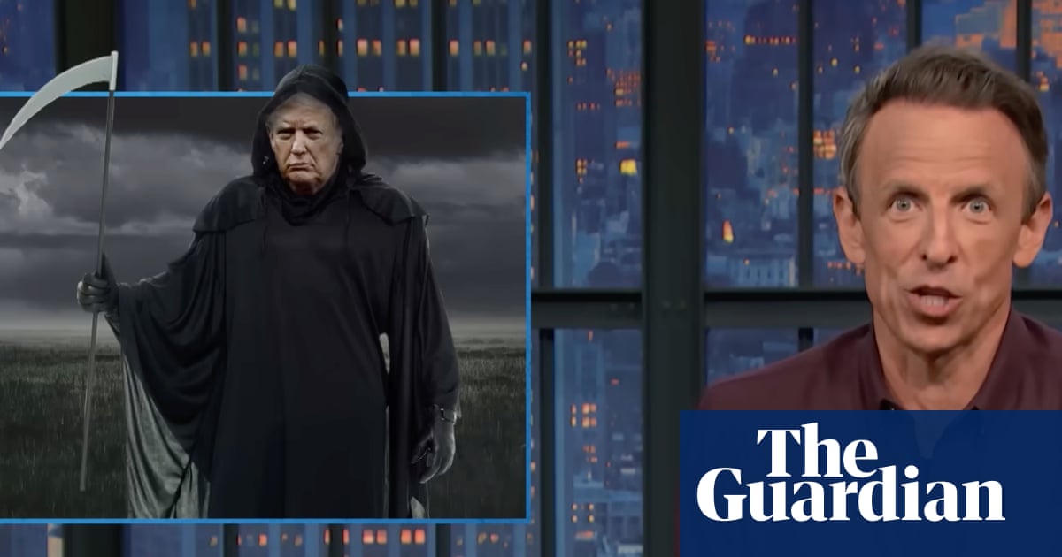 Seth Meyers on Trump at the World Cup: ‘They’re going to have to sage the stadium’