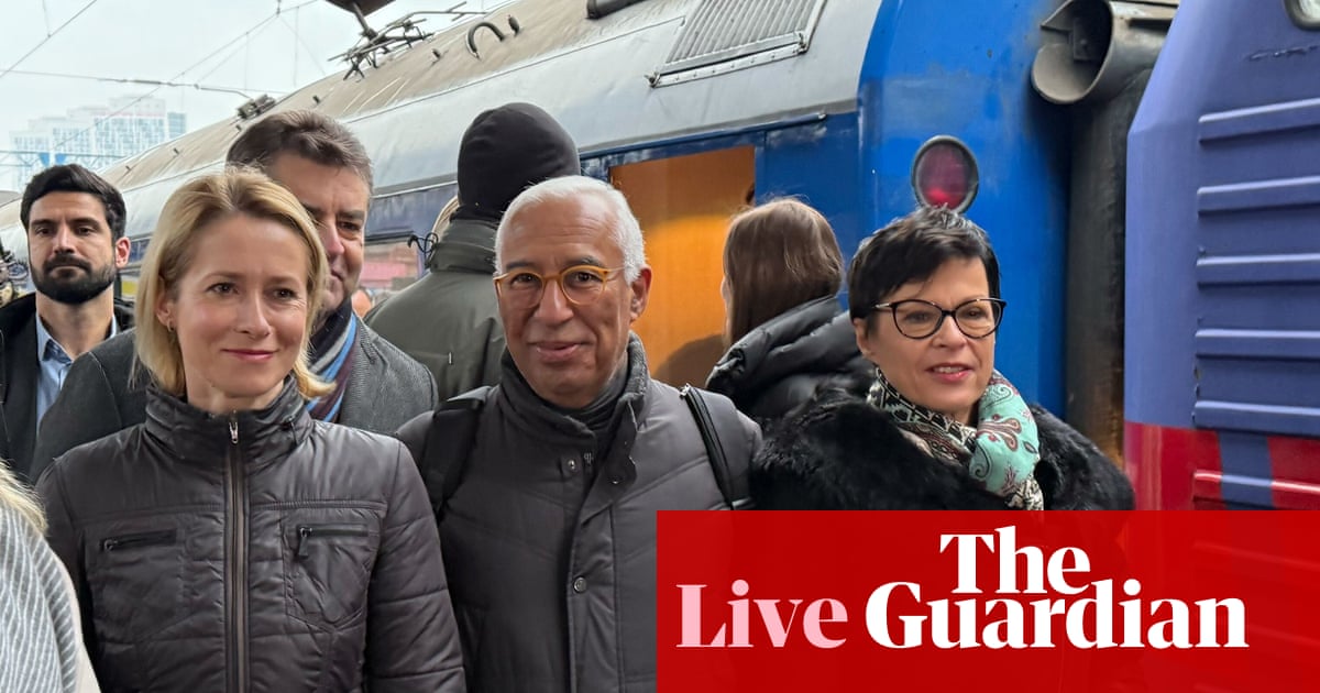Russia-Ukraine war live: EU's new foreign policy chief visits Kyiv after overnight strikes