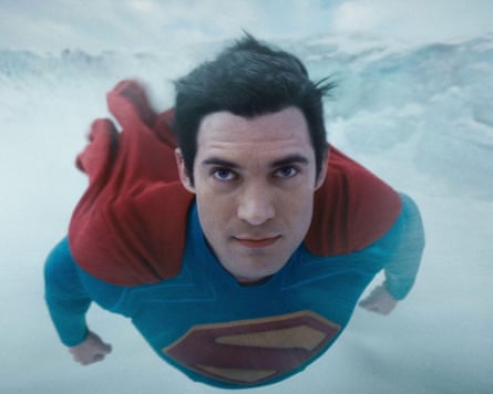 David Corenswet in Superman.