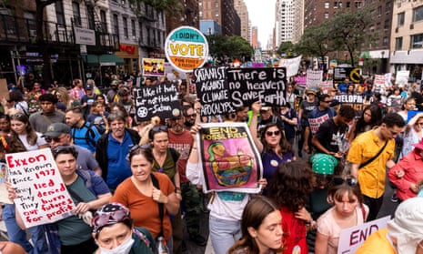 March to End Fossil Fuels ahead of Climate Ambition Summit in New York