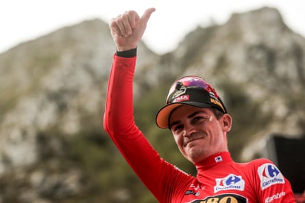 Sepp Kuss stays in the red jersey but saw his overall lead cut to 29 seconds.