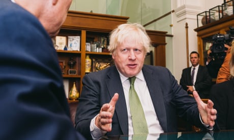 Boris Johnson in Texas this week.