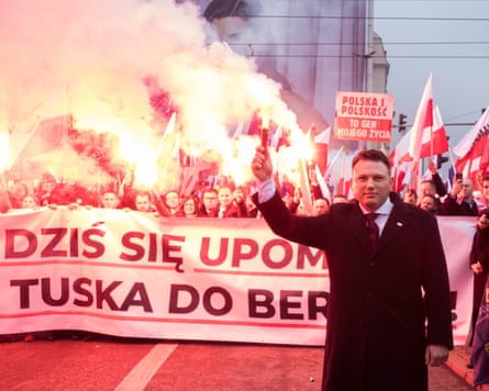 Send Tusk back to Berlin!”