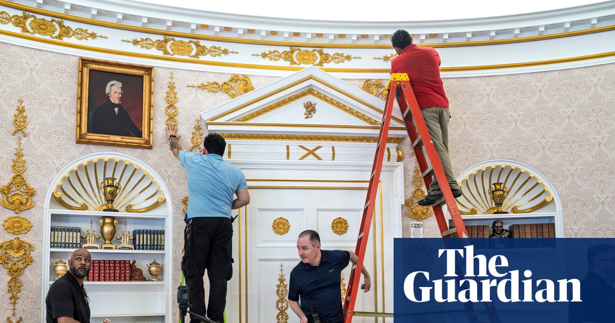 A replica of Donald Trump’s Oval Office goes for the gold in Washington DC
