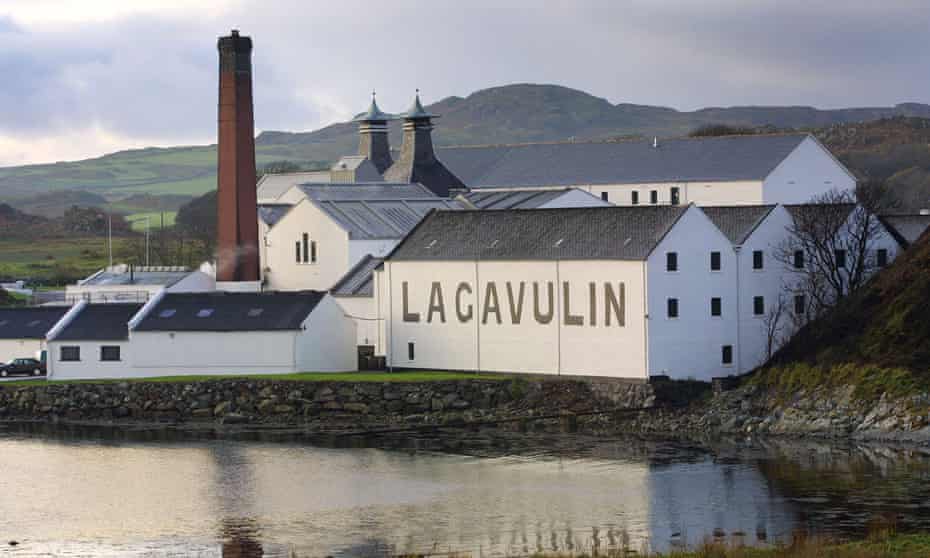 Lagavulin distillery on Islay
