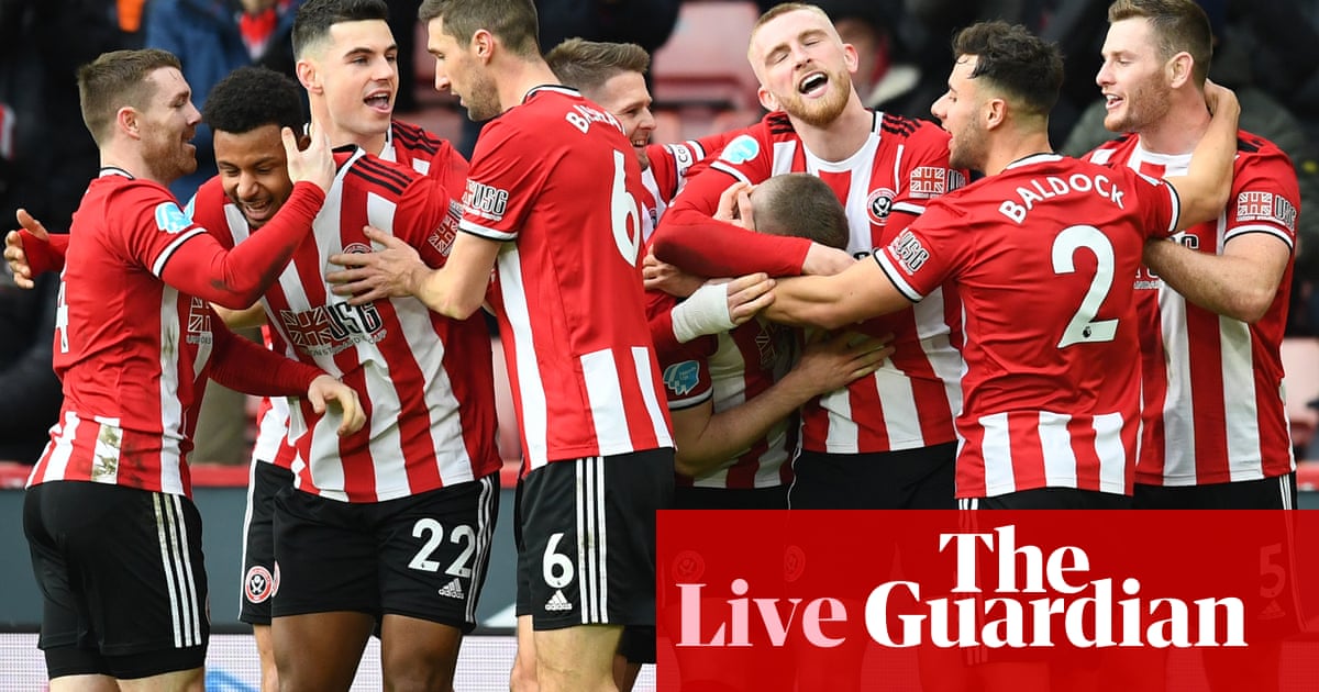 Sheffield United 21 Bournemouth Premier League – as it happened