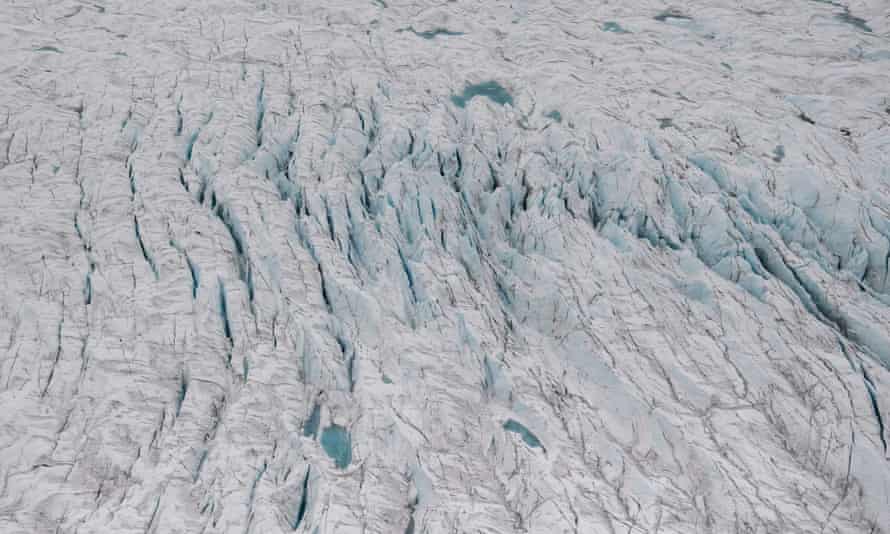 Greenland's melting season usually lasts from June to August. The Danish government data shows that it has lost more than 100bn tons of ice since the start of June this year.