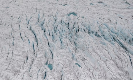 Greenland’s melting season usually lasts from June to August. The Danish government data shows that it has lost more than 100bn tons of ice since the start of June this year.
