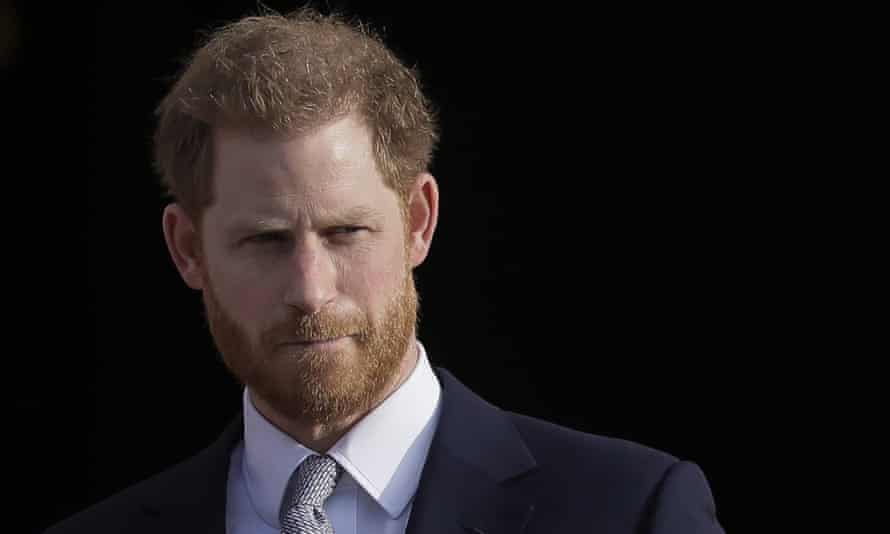 the Duke of Sussex, Prince Harry.