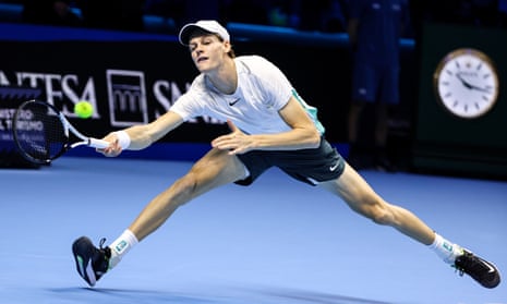 Home favorite Sinner records his first win vs top-ranked Djokovic at ATP  Finals