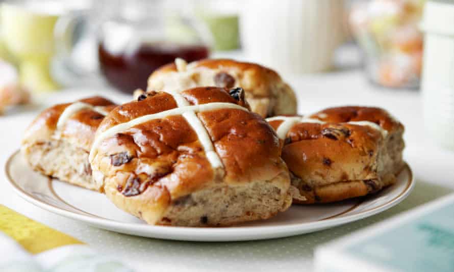 Holy of holies ... traditional hot cross buns
