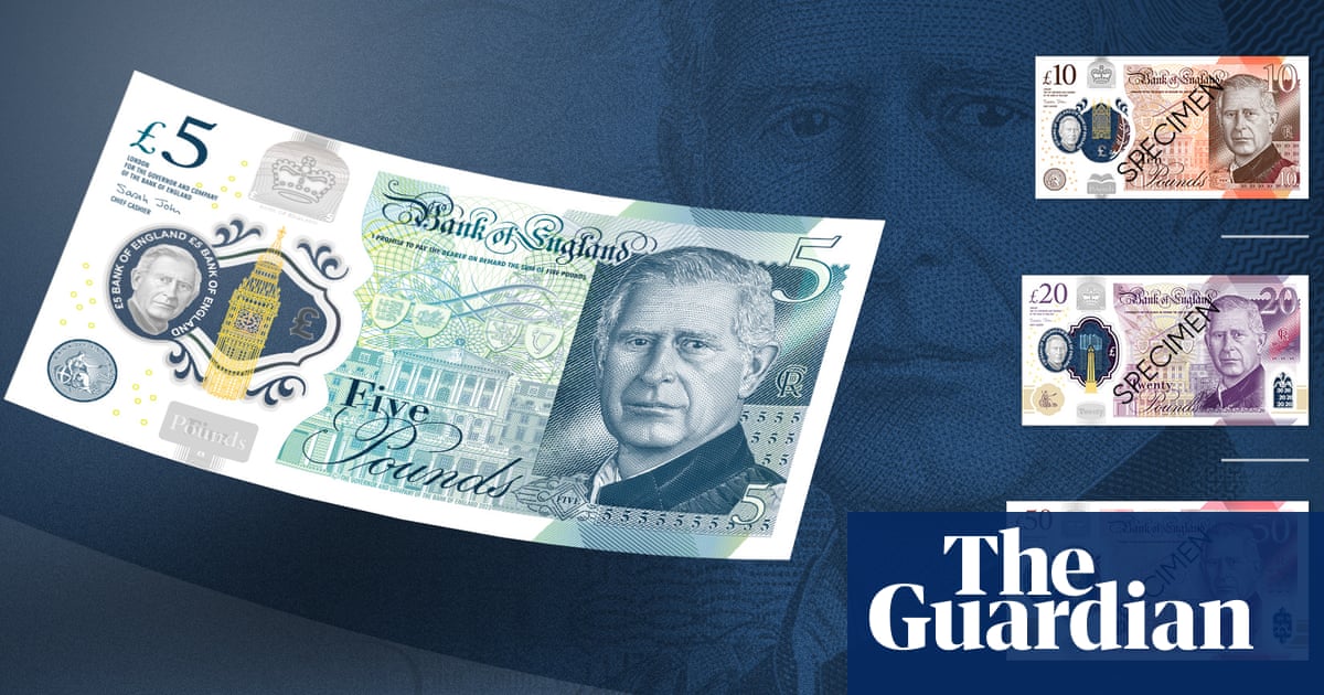 king charles iii banknote