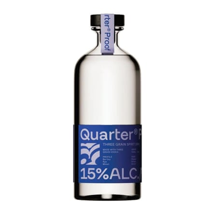 Quarter Proof | Light Three Grain Spirit Vodka | 15% Vol