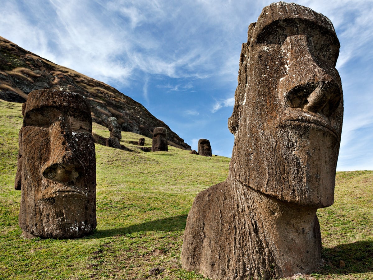 Easter Island statues: mystery behind their location revealed | Archaeology  | The Guardian
