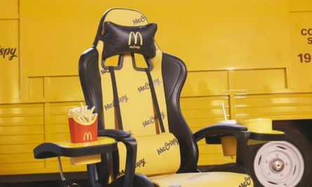 La chaise de jeu ultime McCrispy