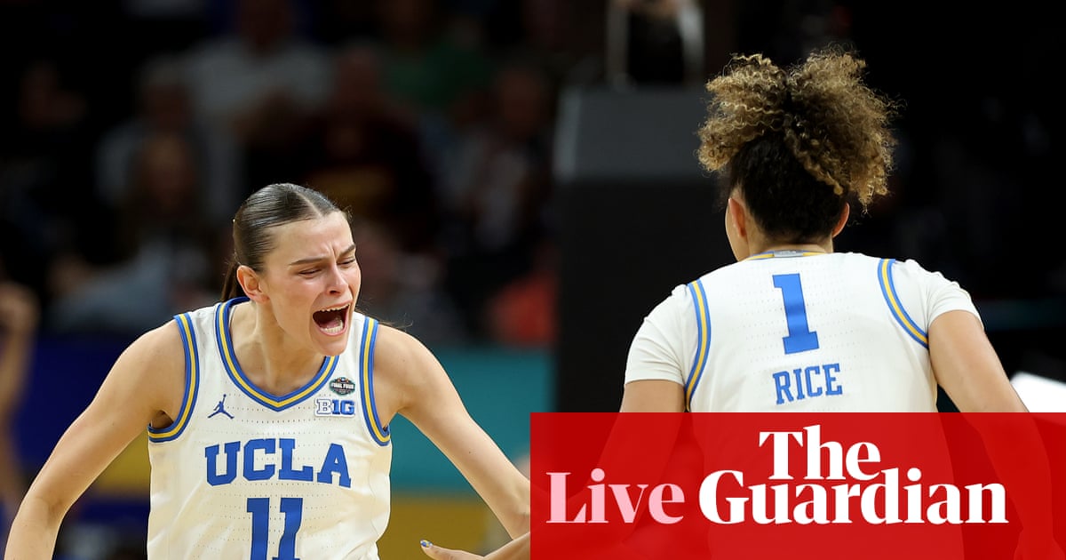 NCAA women’s Final Four: UCLA 51-44 Texas; South Carolina 62-48 UConn – as it happened