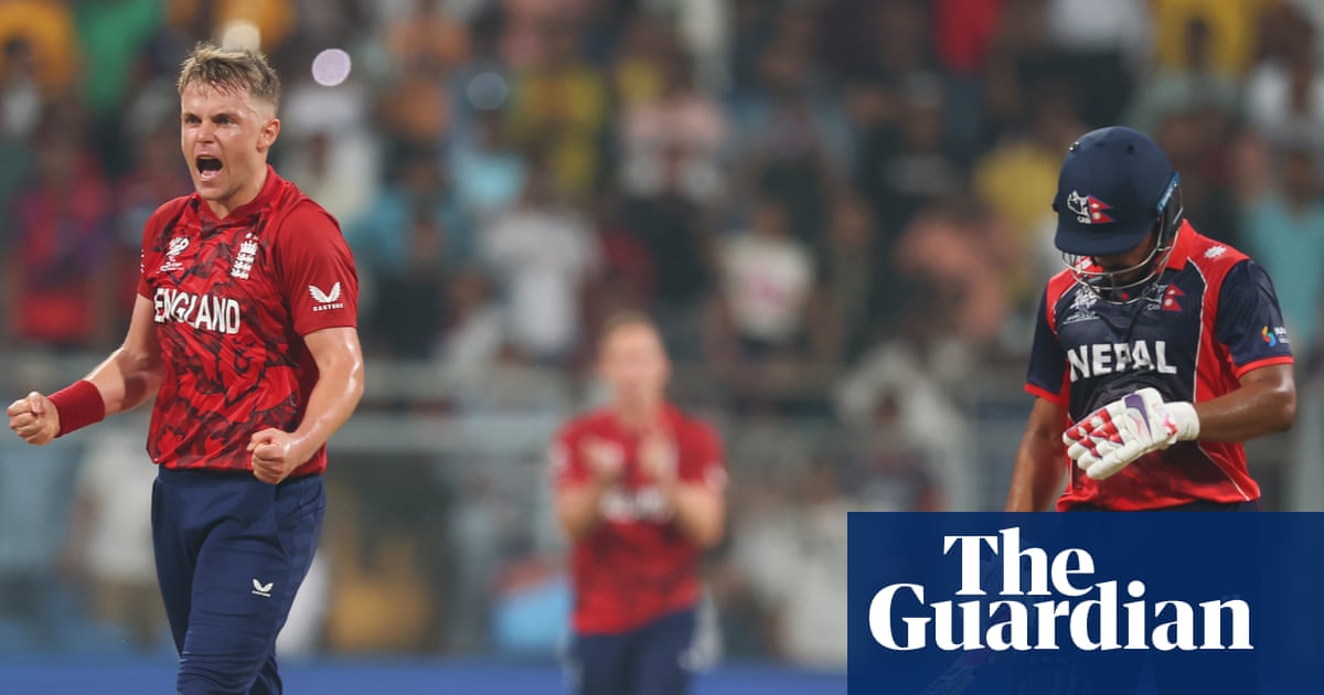 It would have been a horrible one to lose': Curran relieved after England's Nepal scare