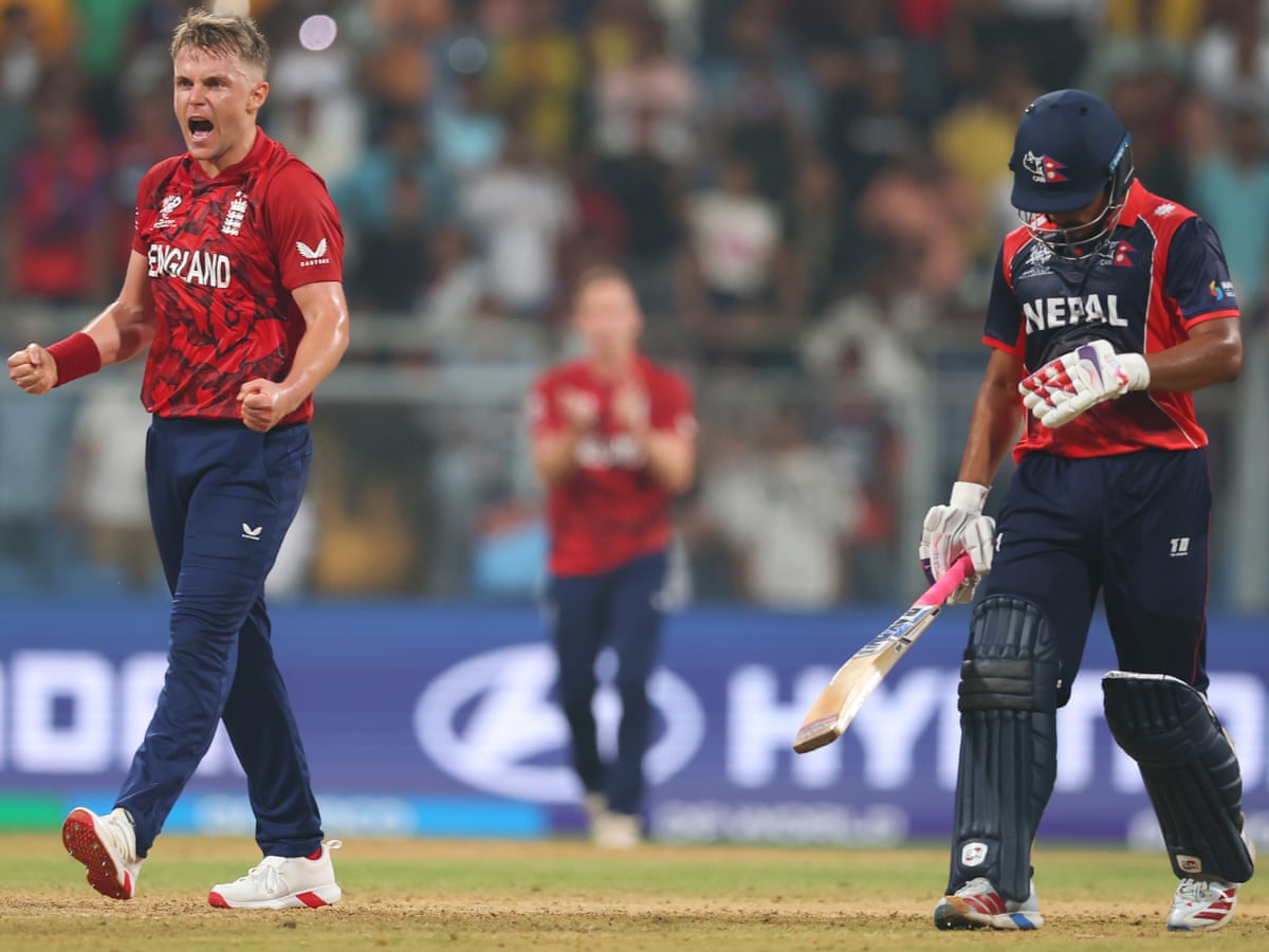 It would have been a horrible one to lose': Curran relieved after England's Nepal scare | T20 World Cup 2026 | The Guardian