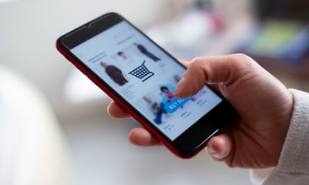 Shopping Online With Phone