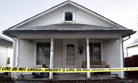 The house in Missouri where Bobbie Jo Stinnett was murdered.