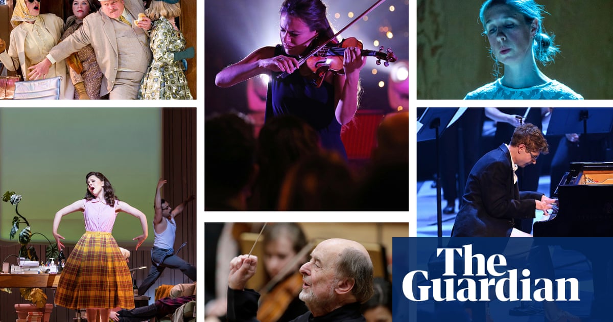 Rossini to romcoms and Feldman to football: the best classical music and opera of 2021