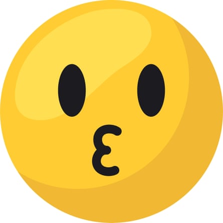Kissing emoji