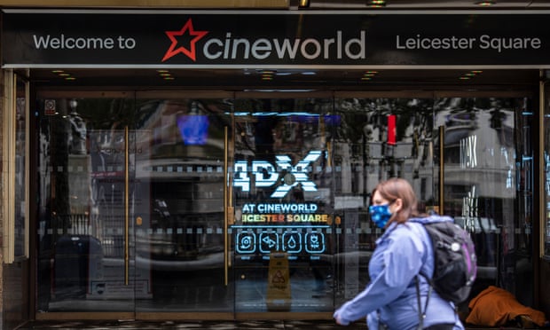 Cineworld cinemas have been shut over the past six months because of the Covid-19 pandemic. 