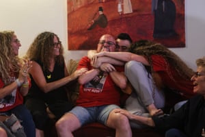 Tears and joy from family and friends of Eitan Horn