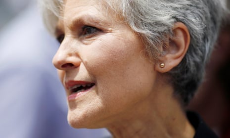 Green Party presidential candidate Jill Stein. 