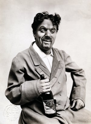 Portrait of Chaplin as The Souse during his US tour of A Night in a London Club in 1911