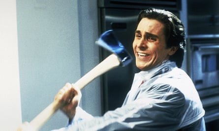 Musical mania … Christian Bale in American Psycho.