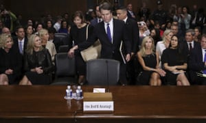 ‘Kaplan sat behind the judge during his recent hearings before the Senate judiciary committee. The Facebook executive’s presence reportedly came as a surprise to employees.’ 2590.jpg?width=300&quality=85&auto=forma