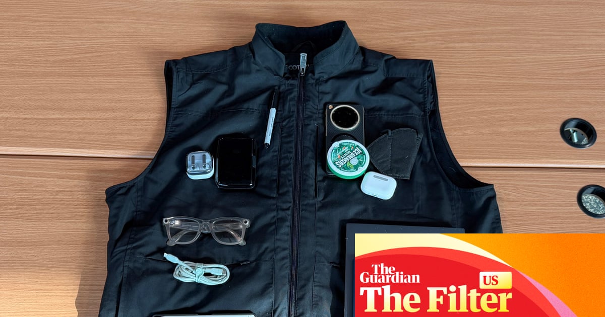 This 26-pocket vest is my ultimate travel cheat code