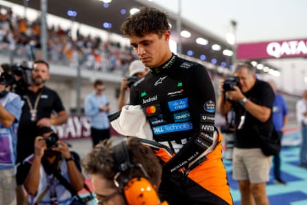 Lando Norris at the Qatar Grand Prix