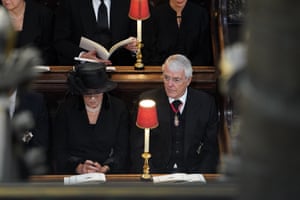 Former UK prime minister John Major and his wife, Norma