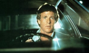 O’Neal as the car-stealing protagonist of Walter Hill’s The Driver (1978)