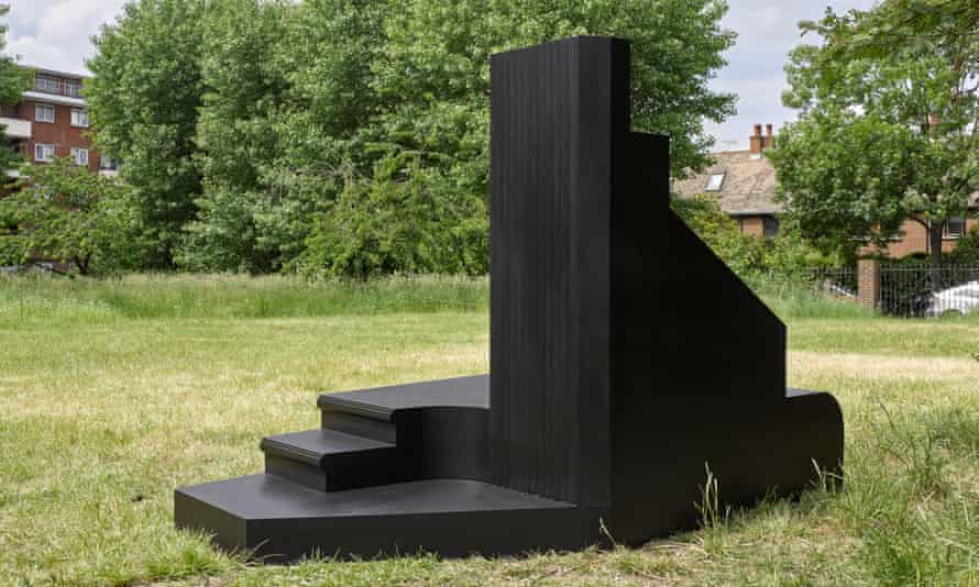 A fragment of the Serpentine Pavilion at the Tabernacle, Notting Hill, one of four places around London displaying elements from the design.