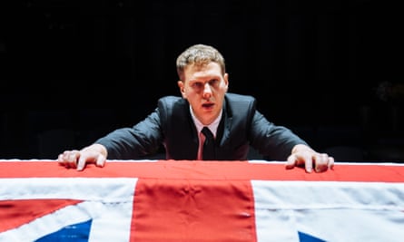 Thomas Coombes as Michael in in Death of England: Michael at @sohoplace, London.