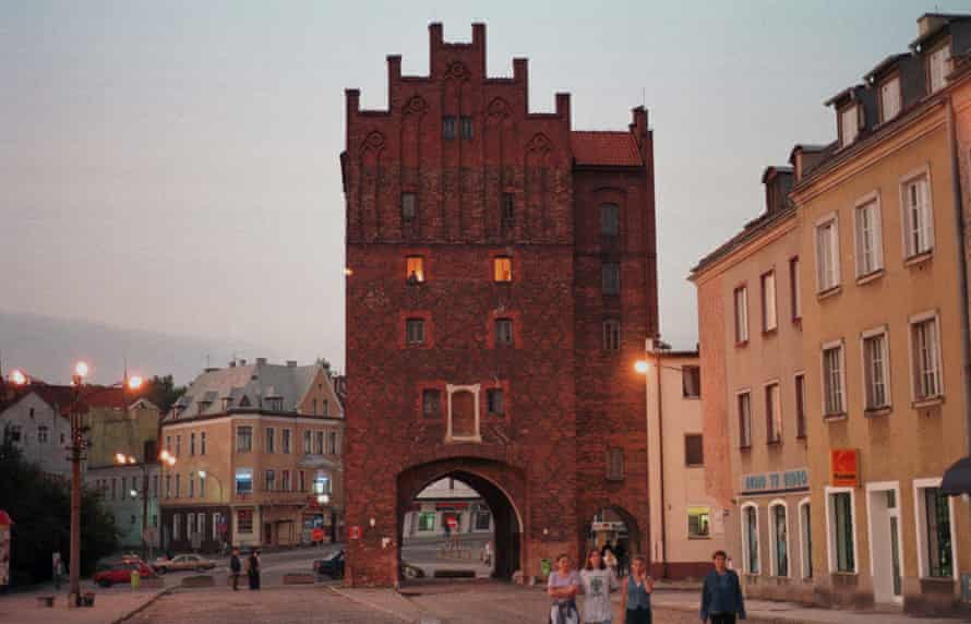 Old City Gate in Olsztyn.