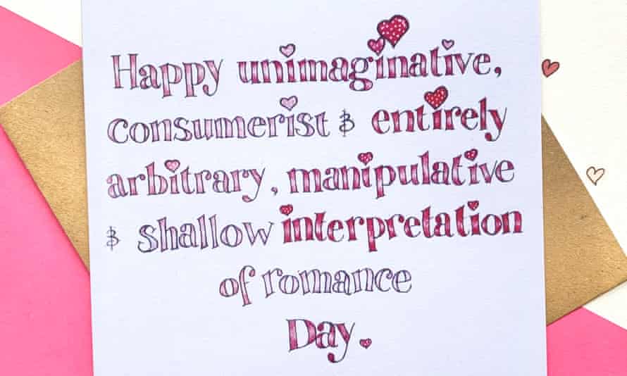 ‘It’s very commercialised’: the rise of the anti-Valentine’s Day movement | Valentine's Day 2 World Of Twigg’s anti-Valentine’s Day cards
