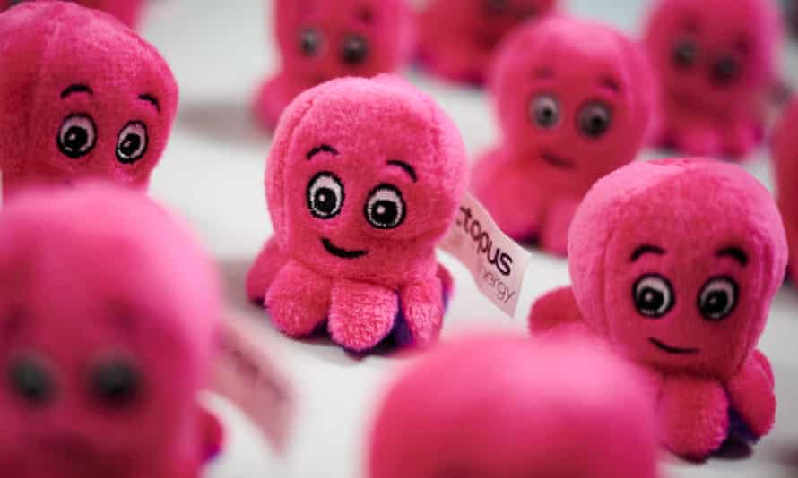 Octopus Energy promotional toys.