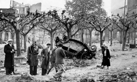 Bomb damage during the Spanish civil war