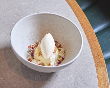 ‘Light, floral and delicate’: the Manchester honey ice-cream at Skof, Manchester.