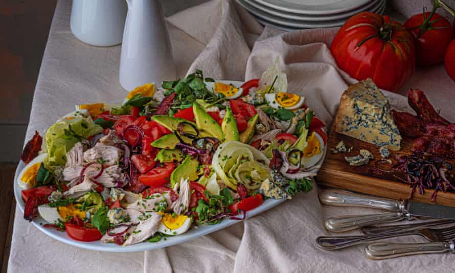 Classic cobb salad by Emily Nunn.